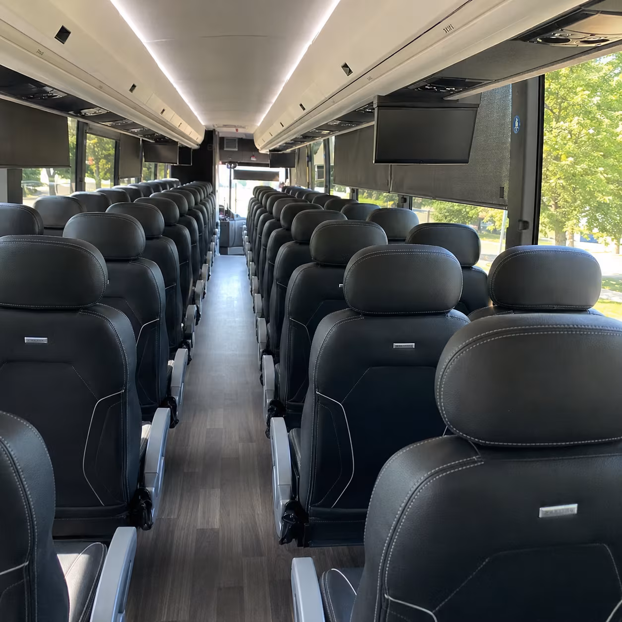 charter buses for large west palm beach prom groups