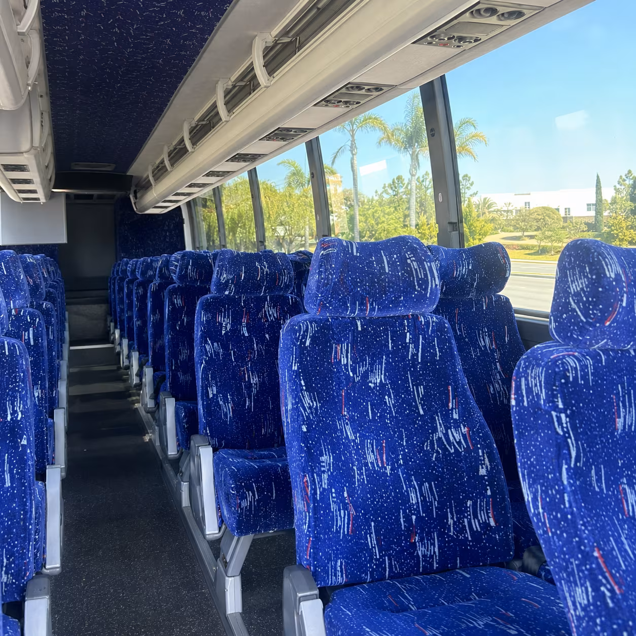 smooth charter bus rentals for west palm beach sporting events and races