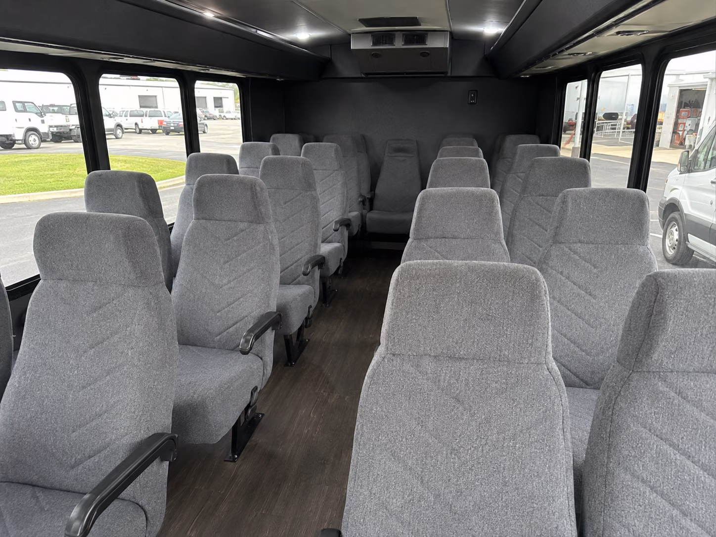 west palm beach 20 passenger minibus interior