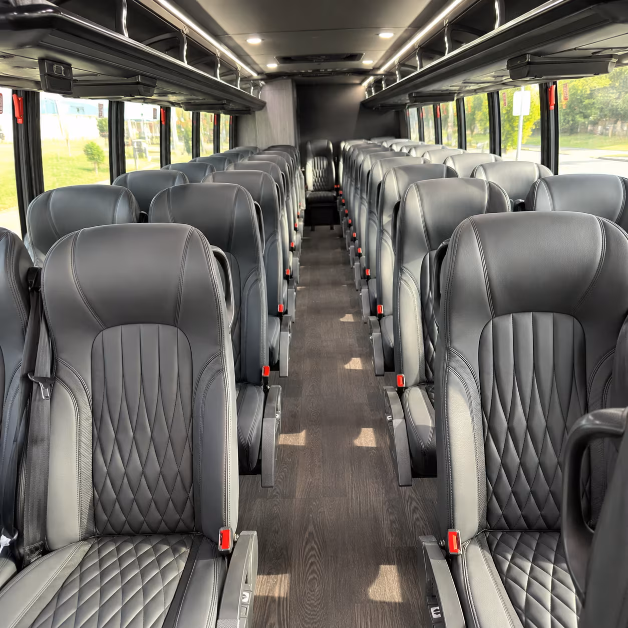 west palm beach 30 passenger minibus inside