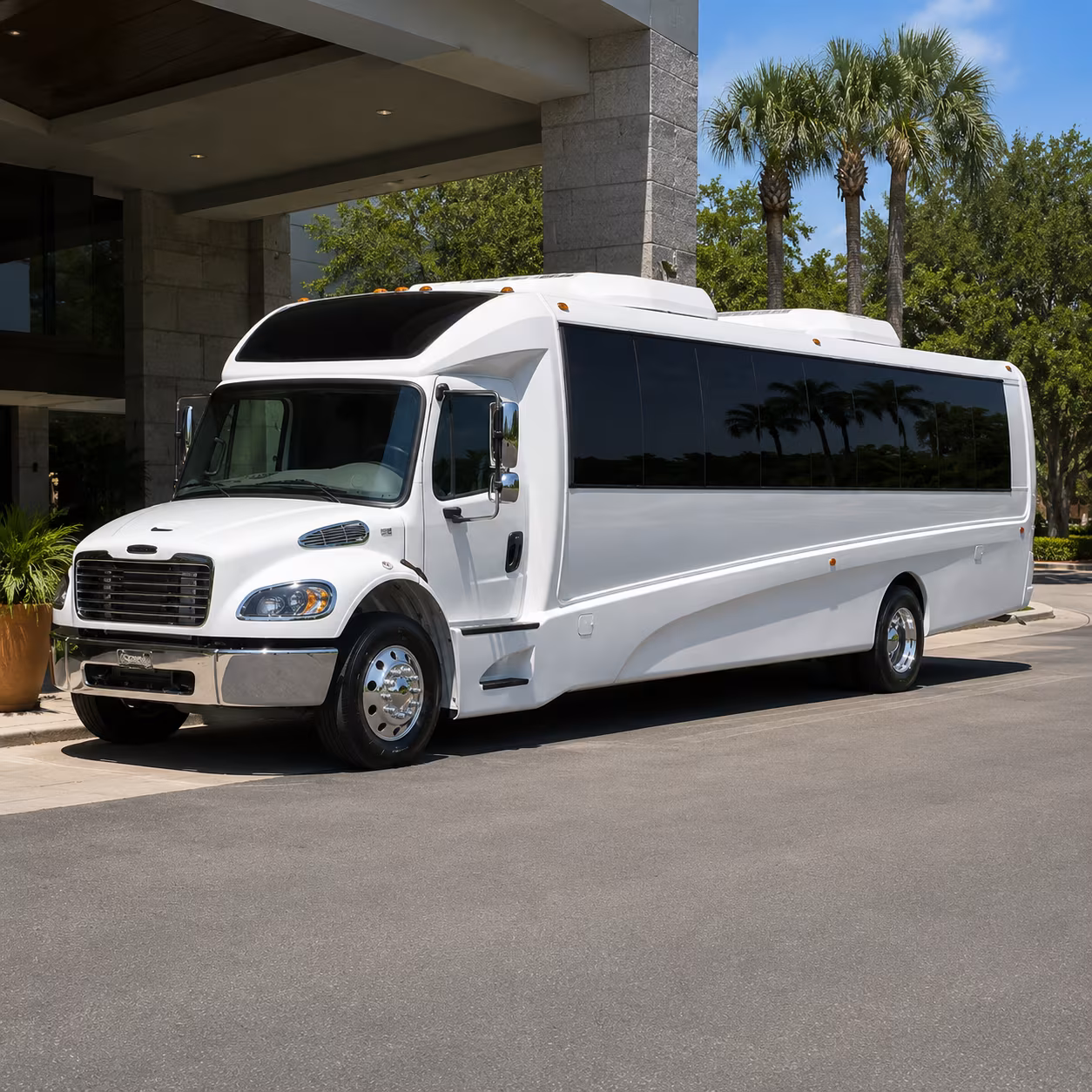 west palm beach concert transportation onboard seating