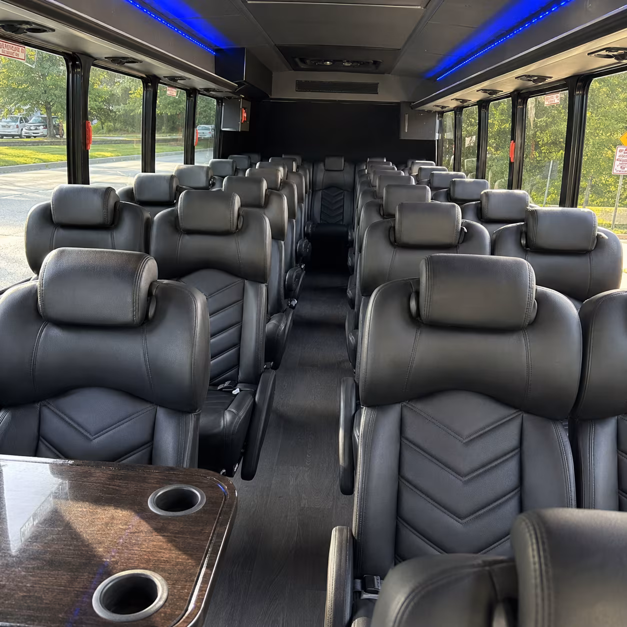 west palm beach prom transportation onboard seating