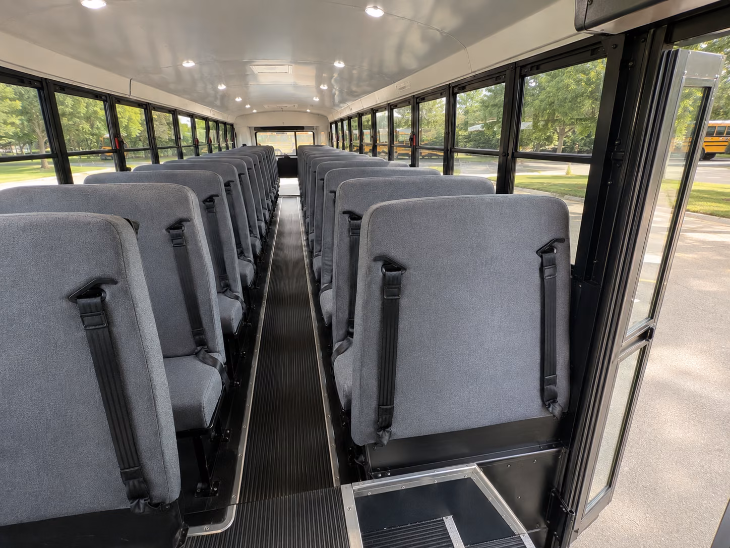 west palm beach school bus interior